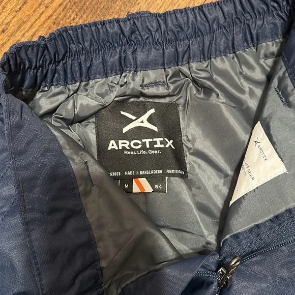 NWT Arctix 5k Snowboard Ski Sledding Pants Unisex Blue Youth Size Medium - Picture 6 of 9